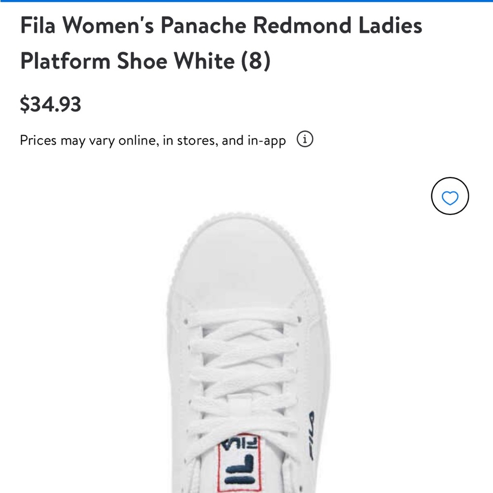 FILA - Chunky White Sneakers